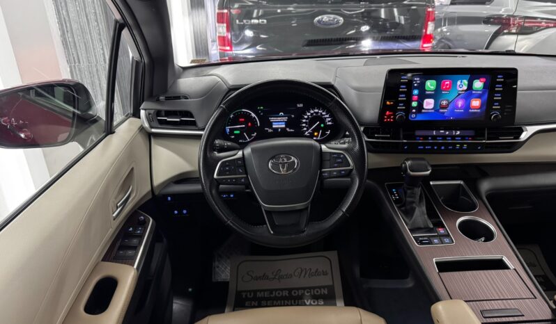 Toyota Sienna Xle HEV 2021 lleno