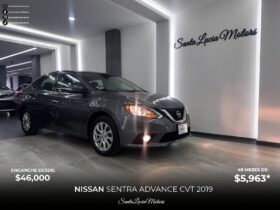 Nissan Sentra Advance CVT 2019